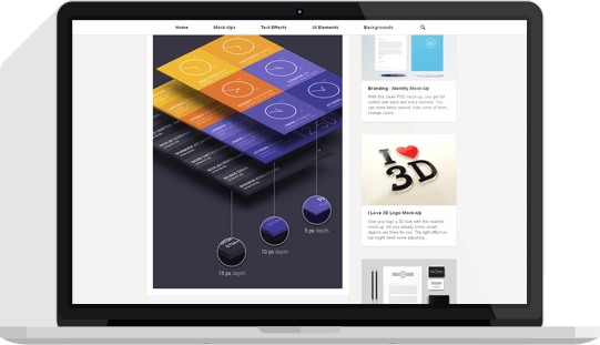 Isometric Perspective Mock-Up